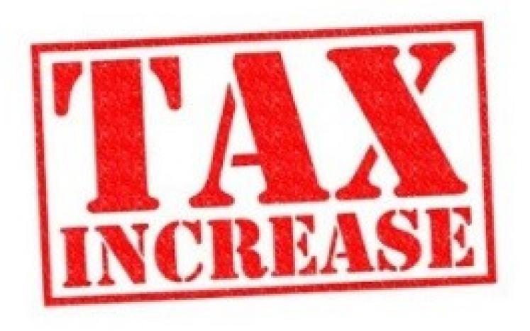 Tax Increase Logo